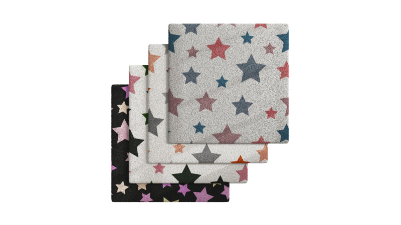 Kids Carpet Set 23 3D Model .c4d .max .obj .3ds .fbx .stl .blend