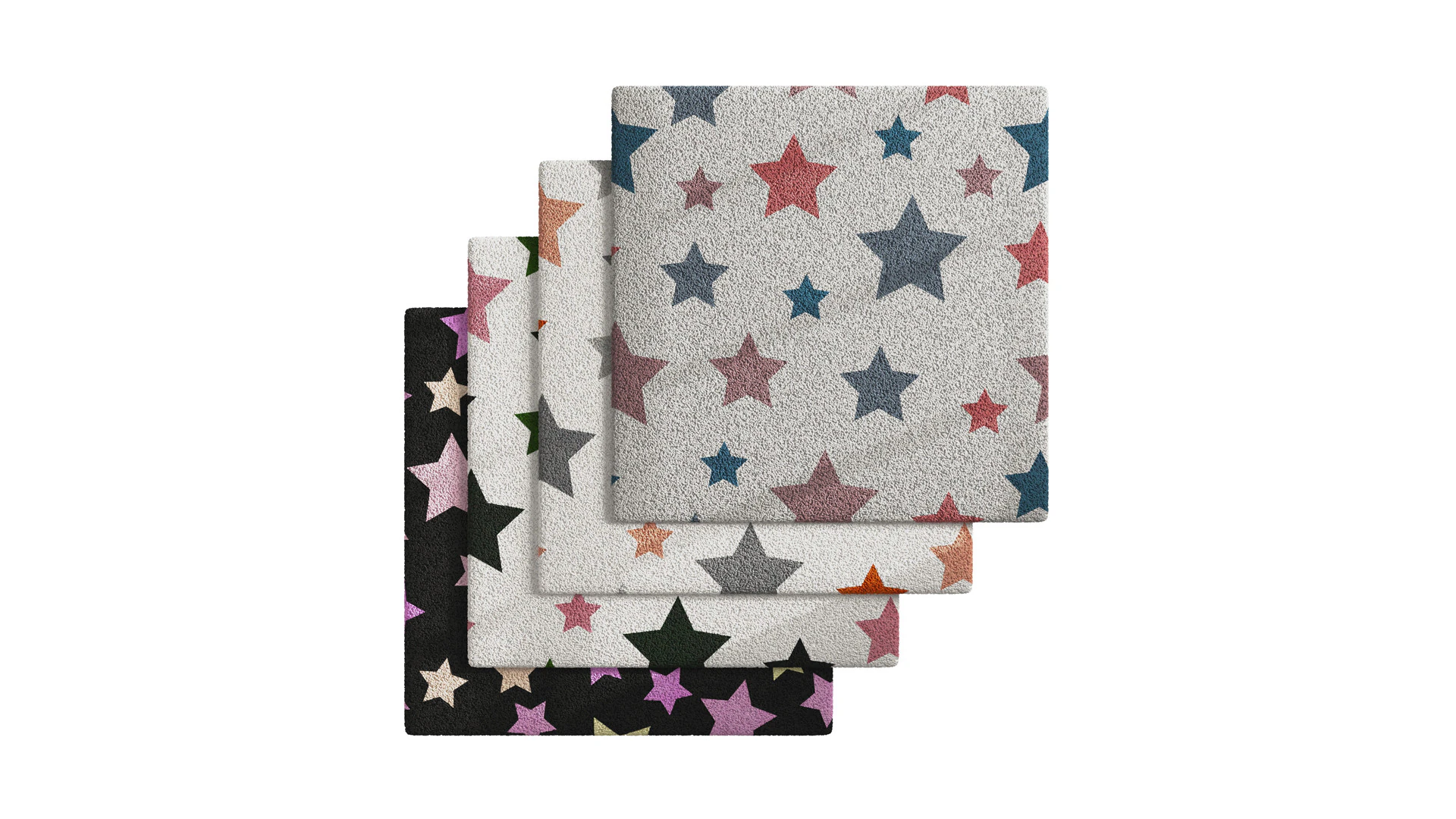 Kids Carpet Set 23 3D Model .c4d .max .obj .3ds .fbx .stl .blend 