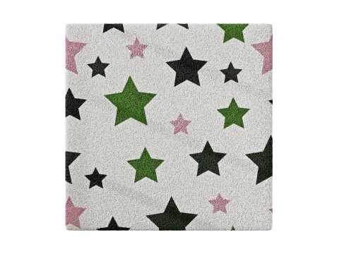Kids Carpet Set 23 3D Model