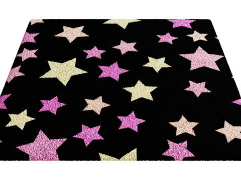 Kids Carpet Set 23 3D Model