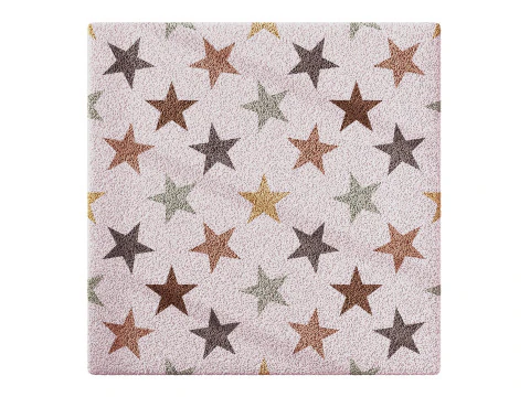 Kids Carpet Set 24 3D Model