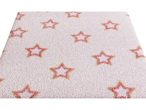 Kids Carpet Set 24 3D Model