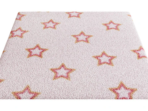 Kids Carpet Set 24 3D Model