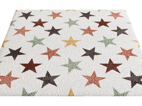 Kids Carpet Set 24 3D Model