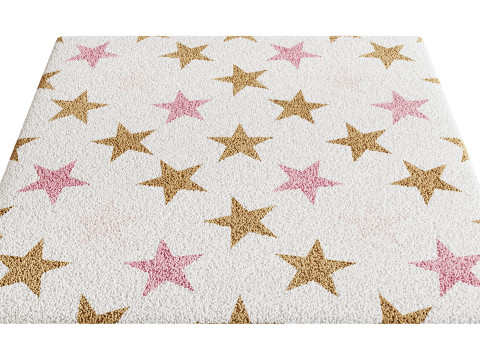 Kids Carpet Set 24 3D Model