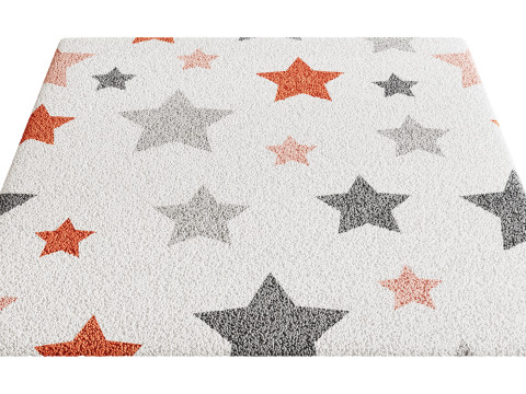 Kids Carpet Set 24 3D Model