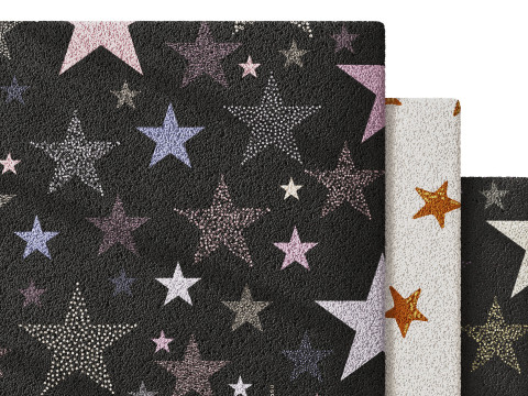 Kids Carpet Set 25 3D Model