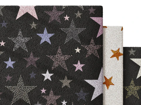 Kids Carpet Set 25 3D Model