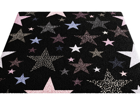 Kids Carpet Set 25 3D Model