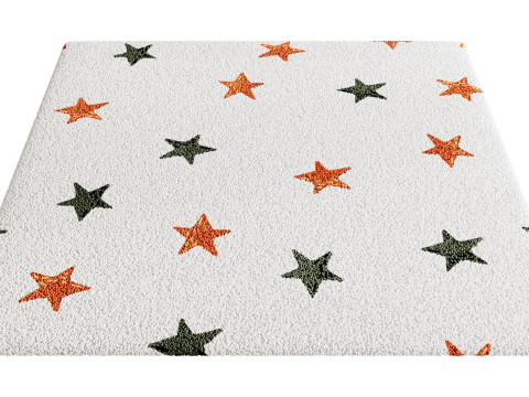 Kids Carpet Set 25 3D Model