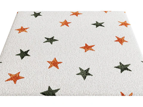 Kids Carpet Set 25 3D Model