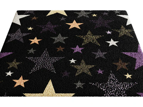 Kids Carpet Set 25 3D Model