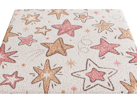 Kids Carpet Set 26 3D Model