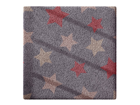 Kids Carpet Set 28 3D Model