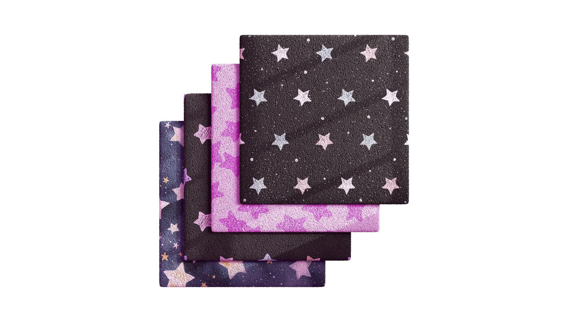 Kids Carpet Set 27 3D Model .c4d .max .obj .3ds .fbx .stl .blend 