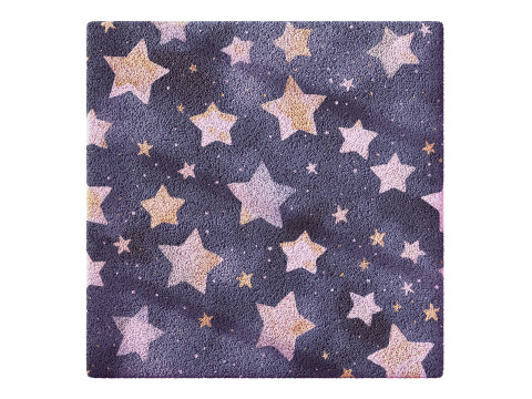 Kids Carpet Set 27 3D Model