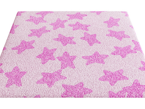 Kids Carpet Set 27 3D Model