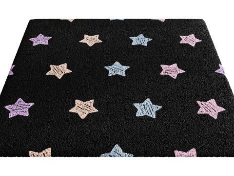 Kids Carpet Set 27 3D Model