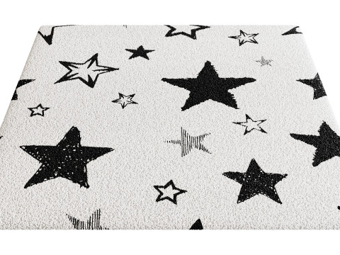 Kids Carpet Set 29 3D Model