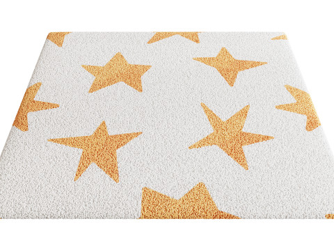 Kids Carpet Set 29 3D Model