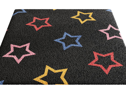 Kids Carpet Set 29 3D Model