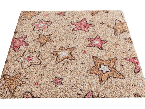 Kids Carpet Set 32 3D Model