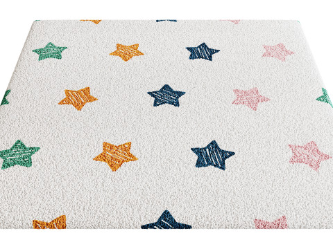 Kids Carpet Set 33 3D Model