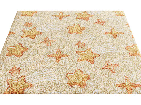 Kids Carpet Set 33 3D Model