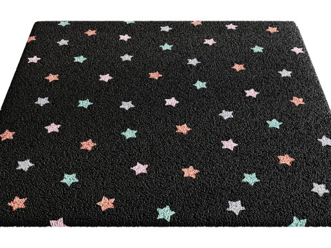 Kids Carpet Set 33 3D Model