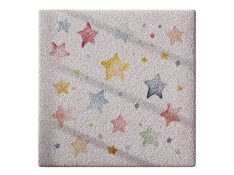 Kids Carpet Set 34 3D Model
