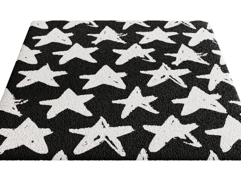 Kids Carpet Set 34 3D Model