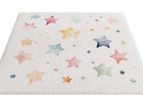 Kids Carpet Set 34 3D Model
