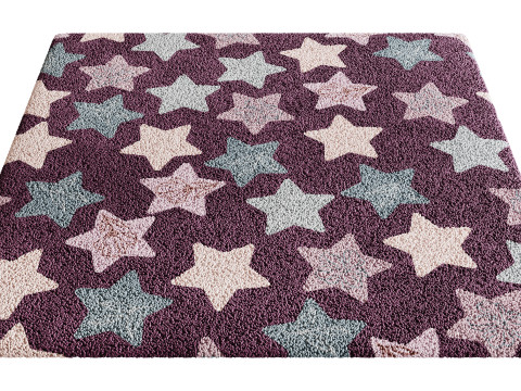 Kids Carpet Set 34 3D Model
