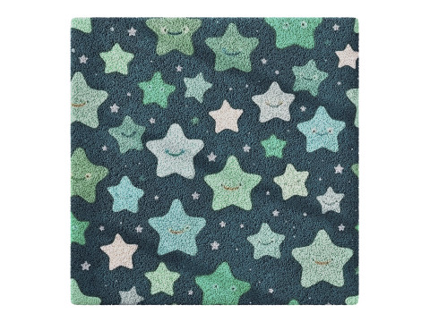 Kids Carpet Set 36 Modello 3D