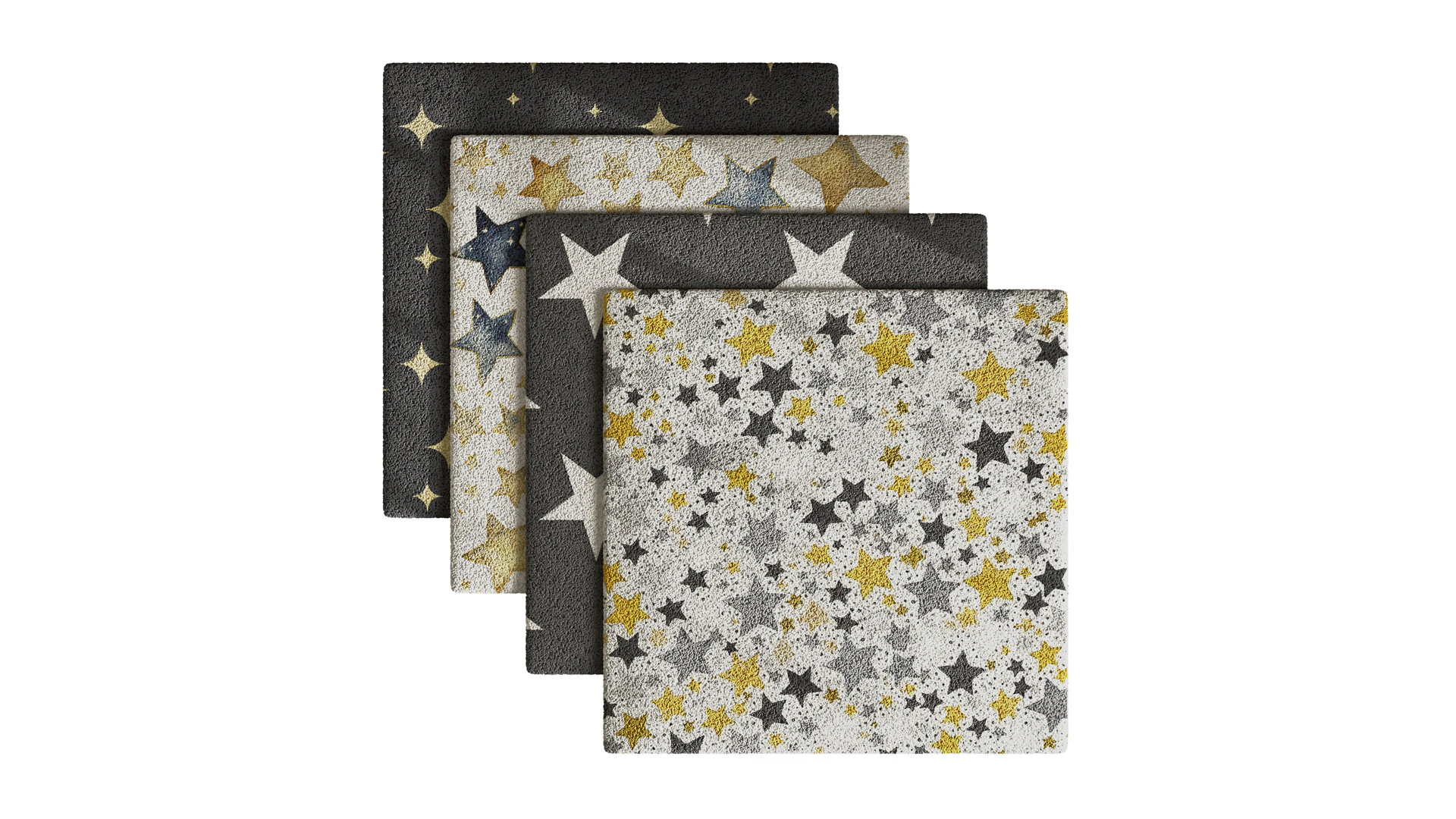 Kids Carpet Set 38 3D Model .c4d .max .obj .3ds .fbx .stl .blend 