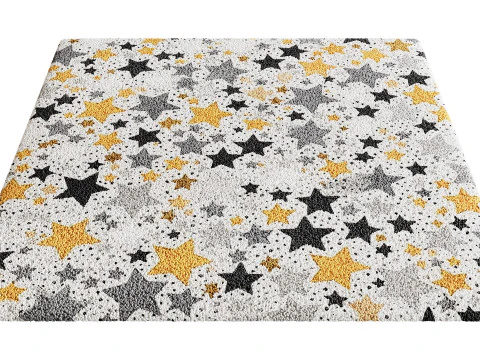 Kids Carpet Set 38 3D Model