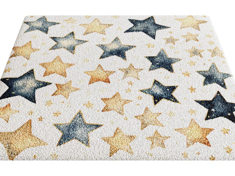 Kids Carpet Set 38 3D Model