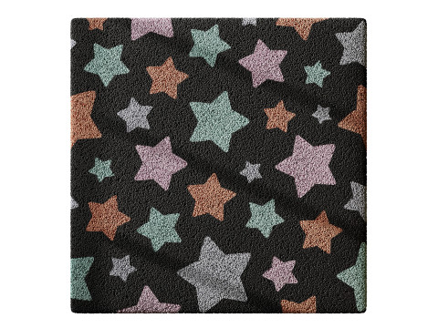 Kids Carpet Set 39 3D Model