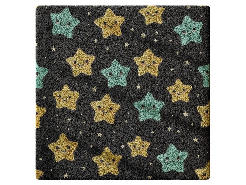 Kids Carpet Set 39 3D Model