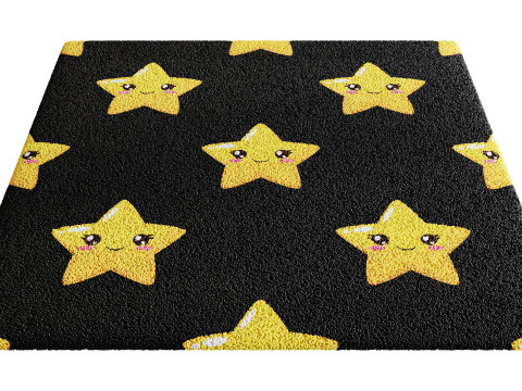 Kids Carpet Set 39 3D Model