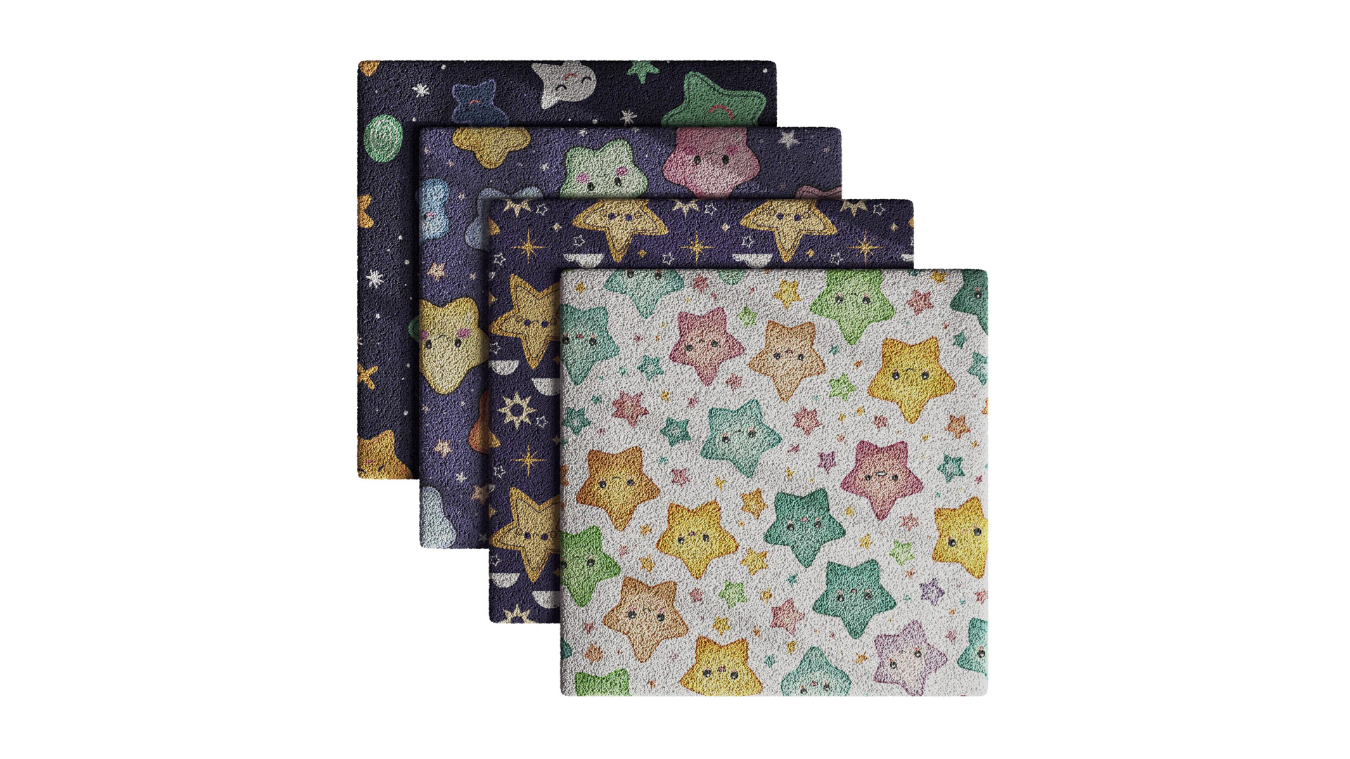 Set tappeti per bambini 40 Modello 3D .c4d .max .obj .3ds .fbx .stl .blend