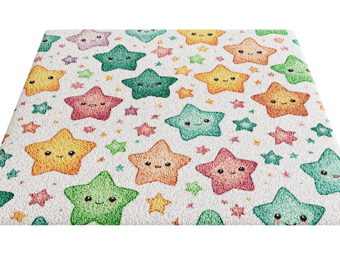 Kids Carpet Set 40 3D Model