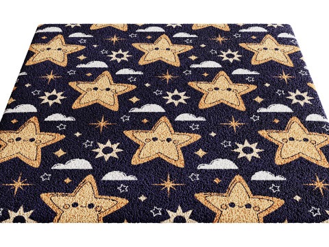 Kids Carpet Set 40 3D Model