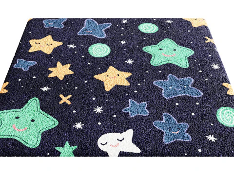 Set tappeti per bambini 40 Modello 3D