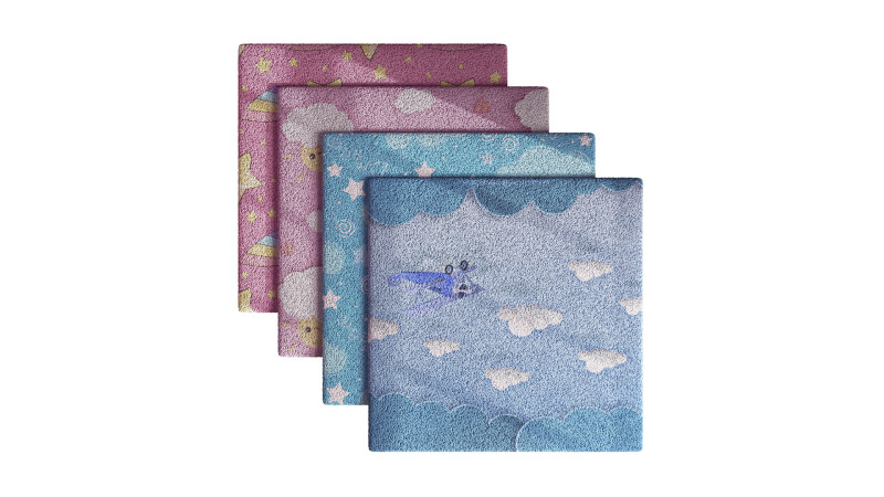 Kids Carpet Set 41 3Dモデル .c4d .max .obj .3ds .fbx .stl .blend