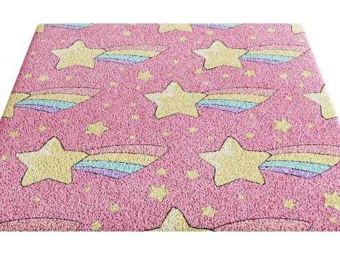 Kids Carpet Set 41 3D Model