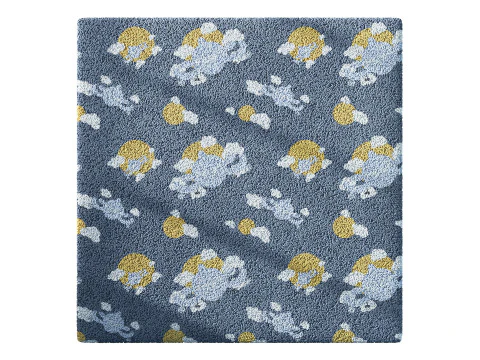 Kids Carpet Set 42 3D Model