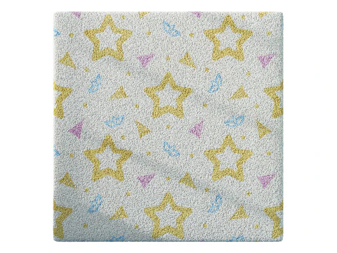 Kids Carpet Set 42 3D Model
