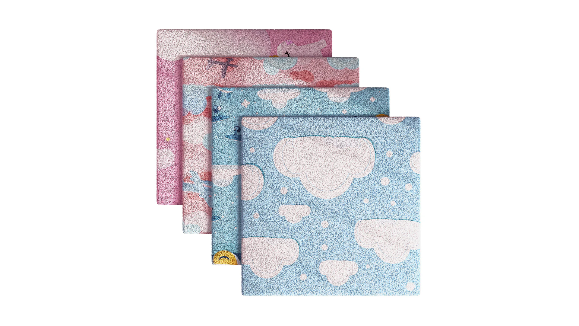 Set tappeti per bambini 43 Modello 3D .c4d .max .obj .3ds .fbx .stl .blend