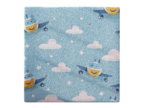 Kids Carpet Set 43 3D Model